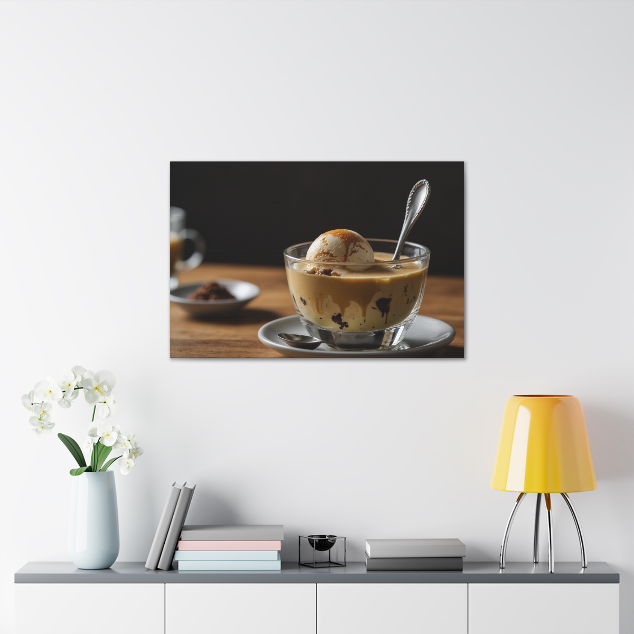 "Coffee Ice Cream Sunday" - Canvas Gallery Wraps - Image 13