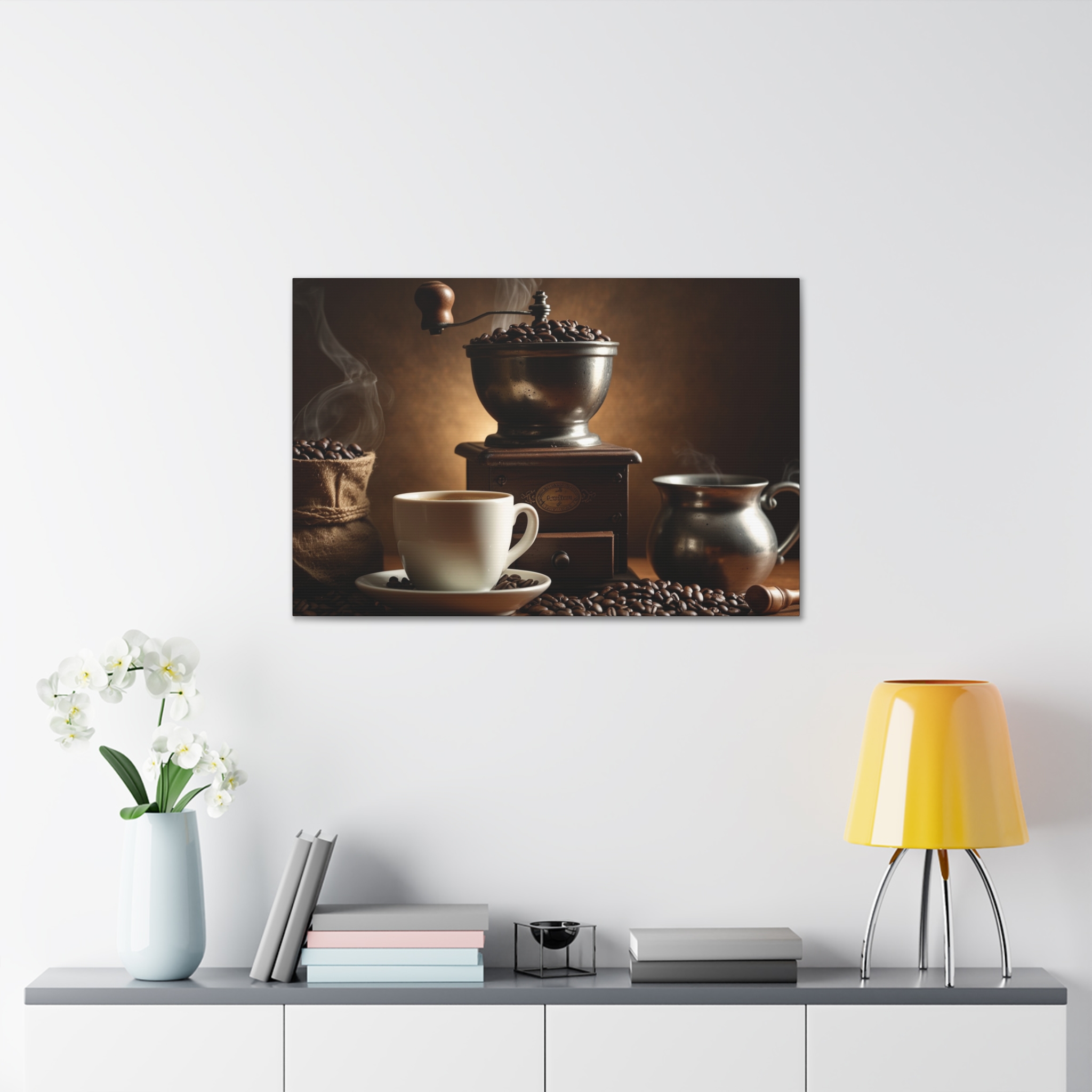 "Nostalgia Grinder & Coffee" - Canvas Gallery Wraps - Image 13