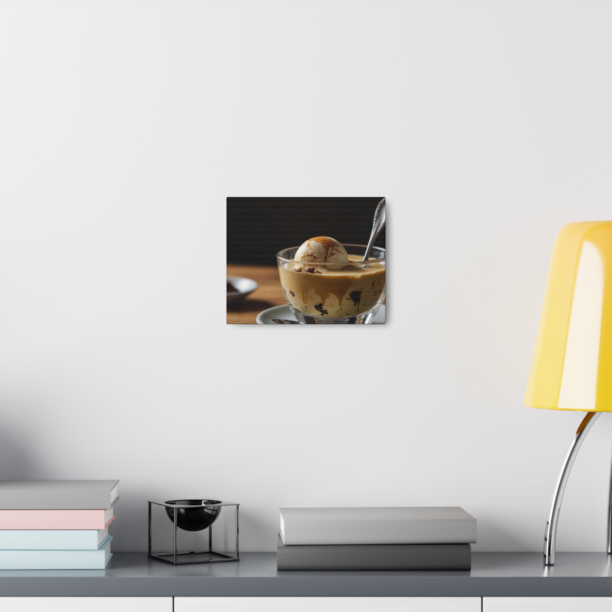 "Coffee Ice Cream Sunday" - Canvas Gallery Wraps - Image 7