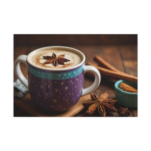 "Star Anise Coffee"  - Canvas Gallery Wraps