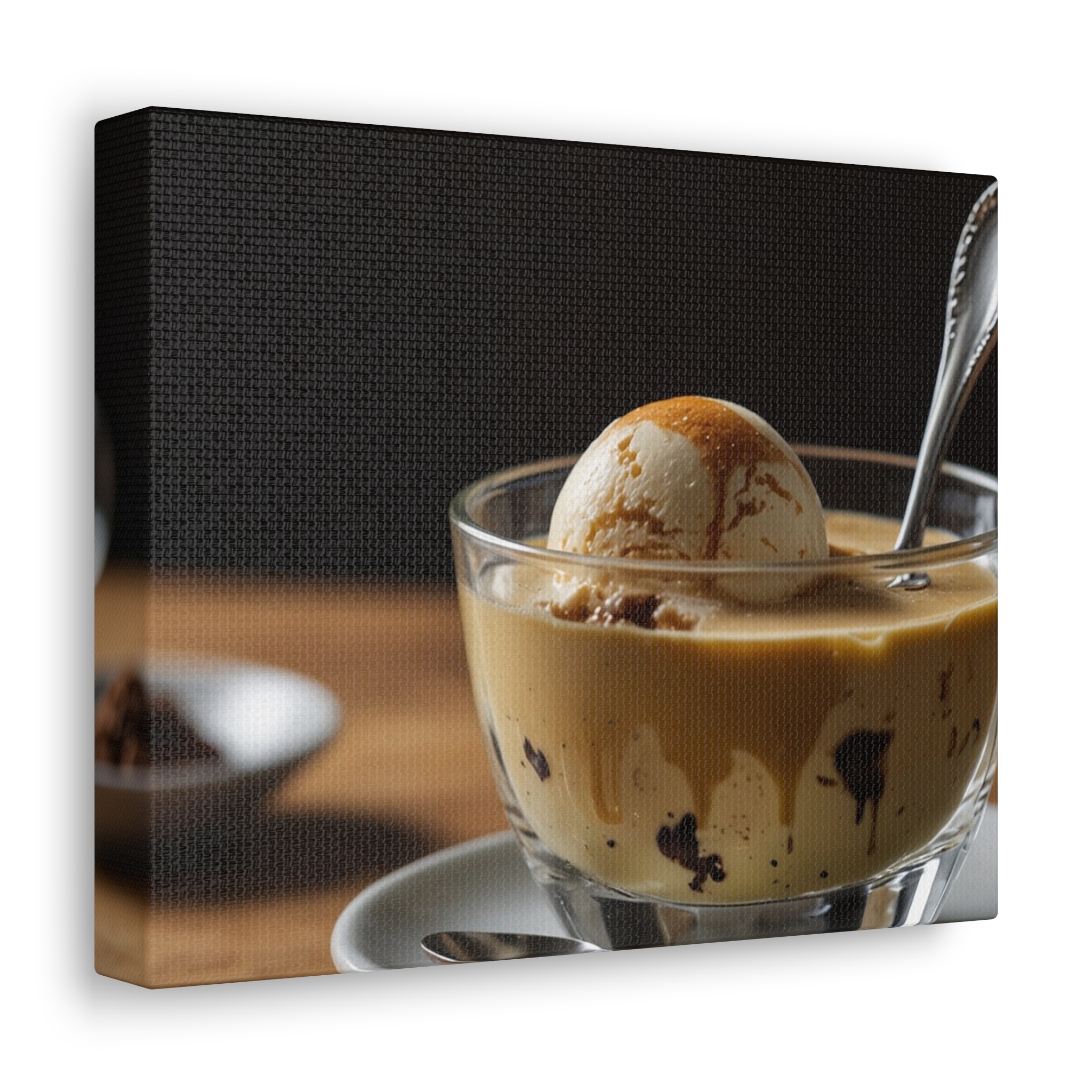 "Coffee Ice Cream Sunday" - Canvas Gallery Wraps - Image 5
