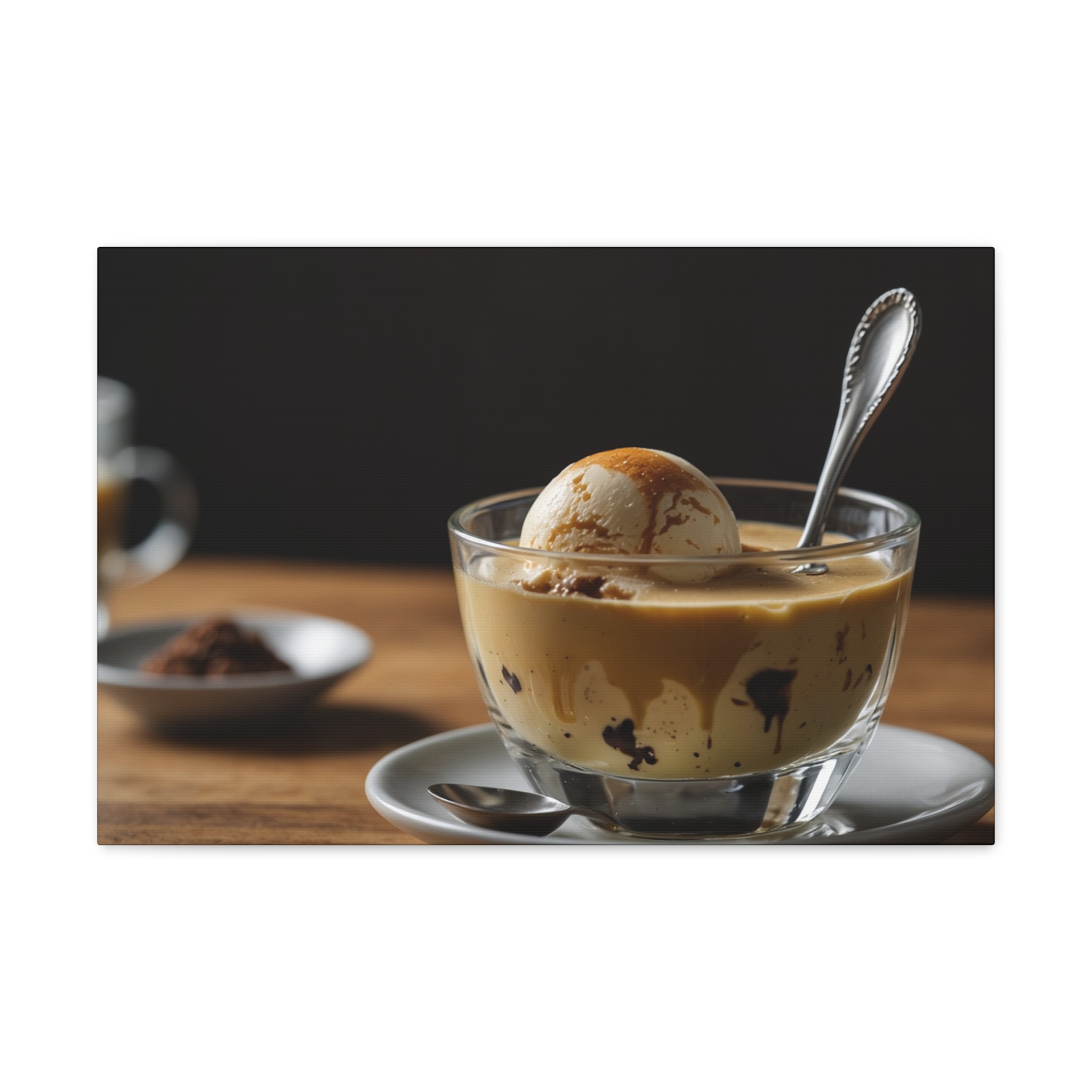 "Coffee Ice Cream Sunday" - Canvas Gallery Wraps - Image 8