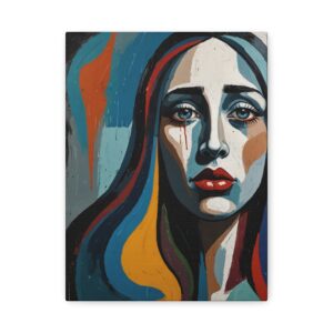 "The Weeping Woman" - Matte Canvas, Stretched, 1.25"