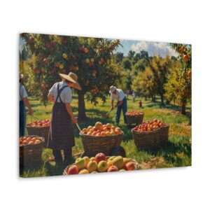 "Apple Harvest" - Canvas Gallery Wraps - Impressionistic Style