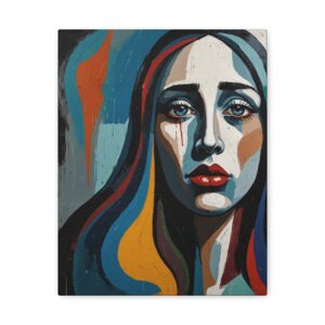 "The Weeping Woman" - Canvas Gallery Wraps - Pablo Picasso Style