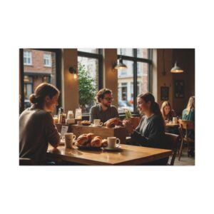 "Coffee Date"  - Canvas Gallery Wraps