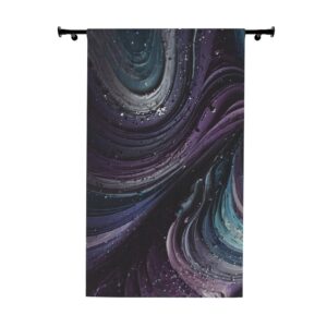 "Space Tornadoes" - Blackout Window Curtains (1 Piece)