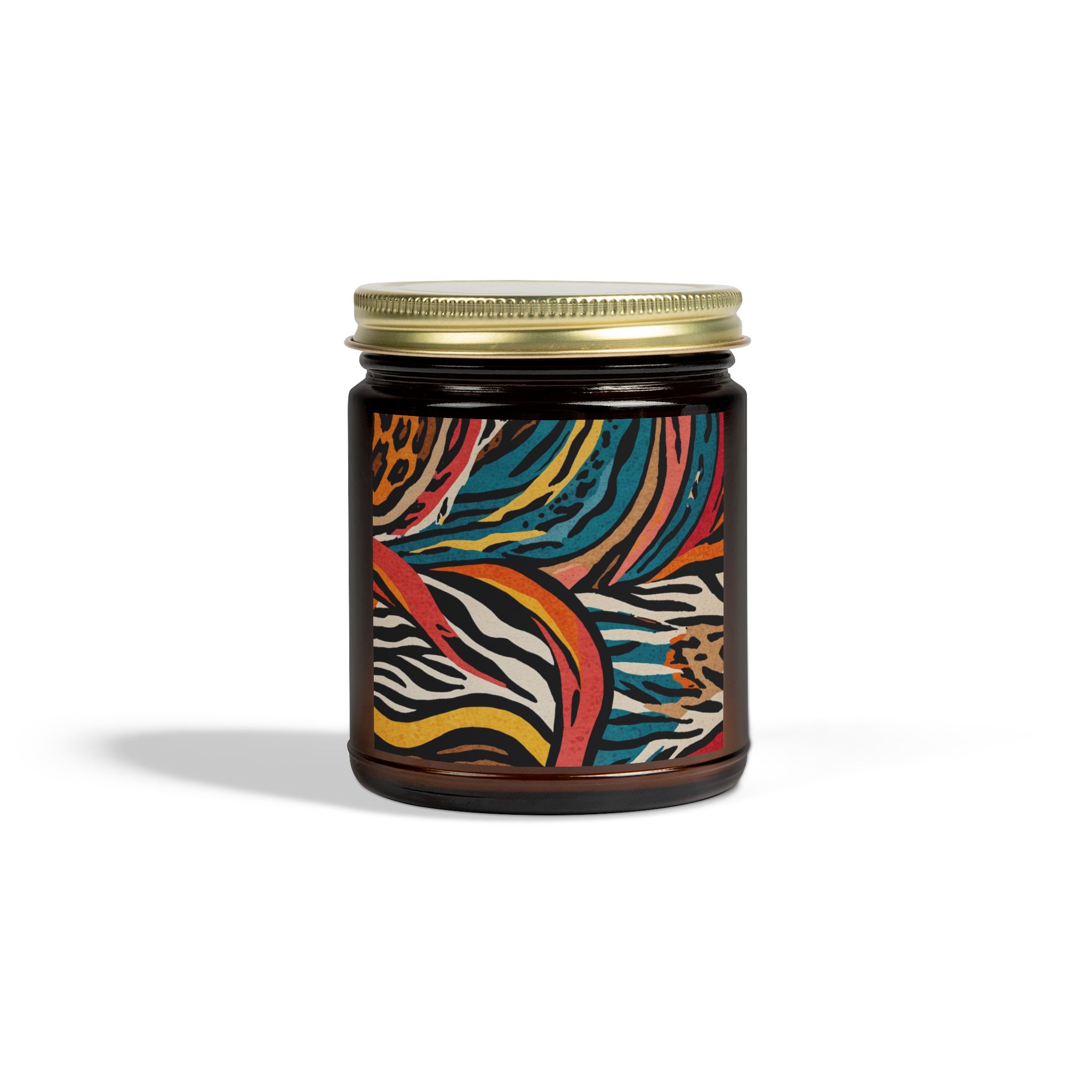 "Jungle Impression" - Scented Candles, Coconut Apricot Wax (4oz, 9oz) - Image 141