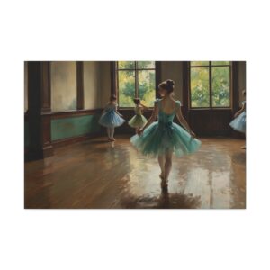 "Back to the Studio"  - Canvas Gallery Wraps - in the Impressionistic style of Edgar Degas