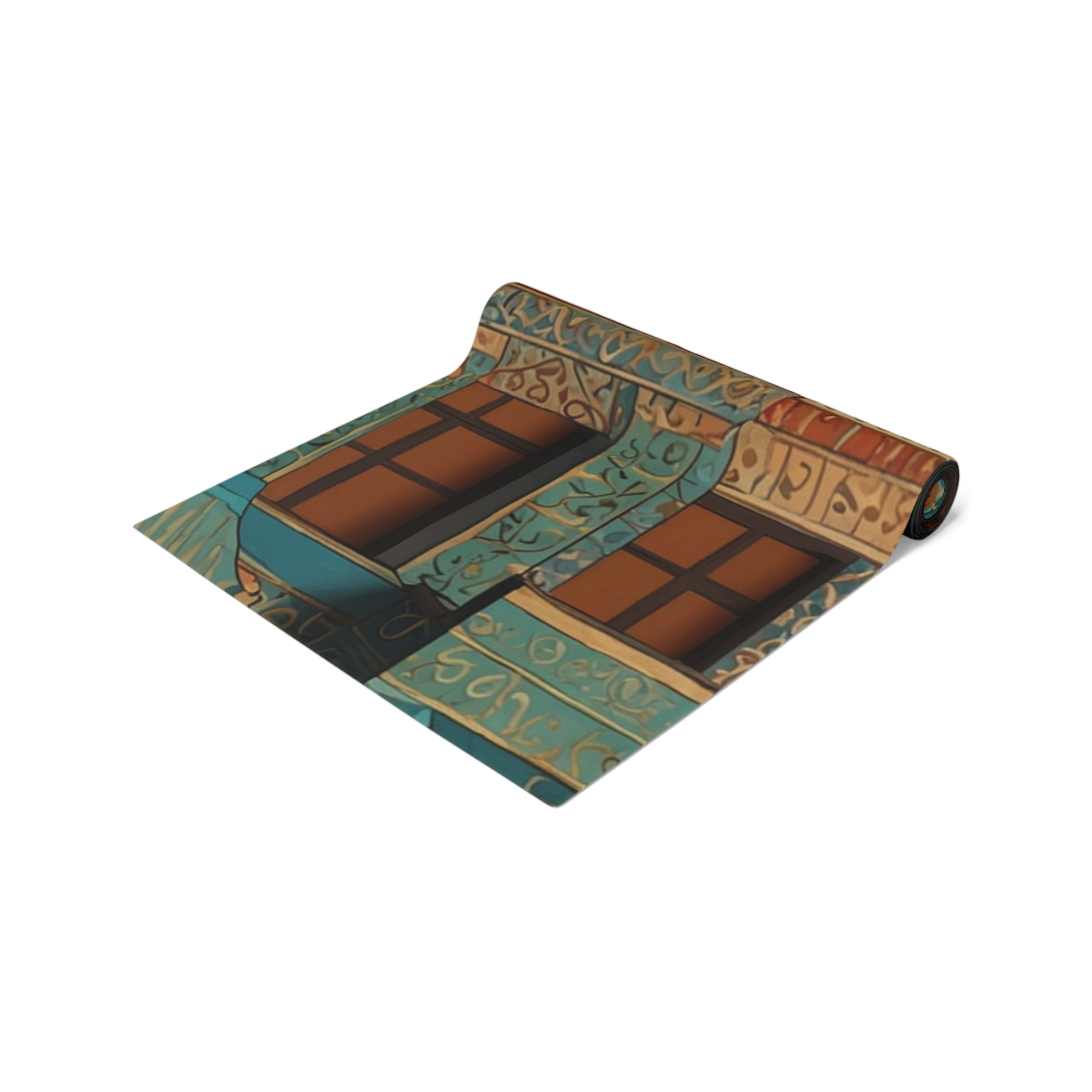 Ancient Buildings of the Orient Table Runner - Image 6