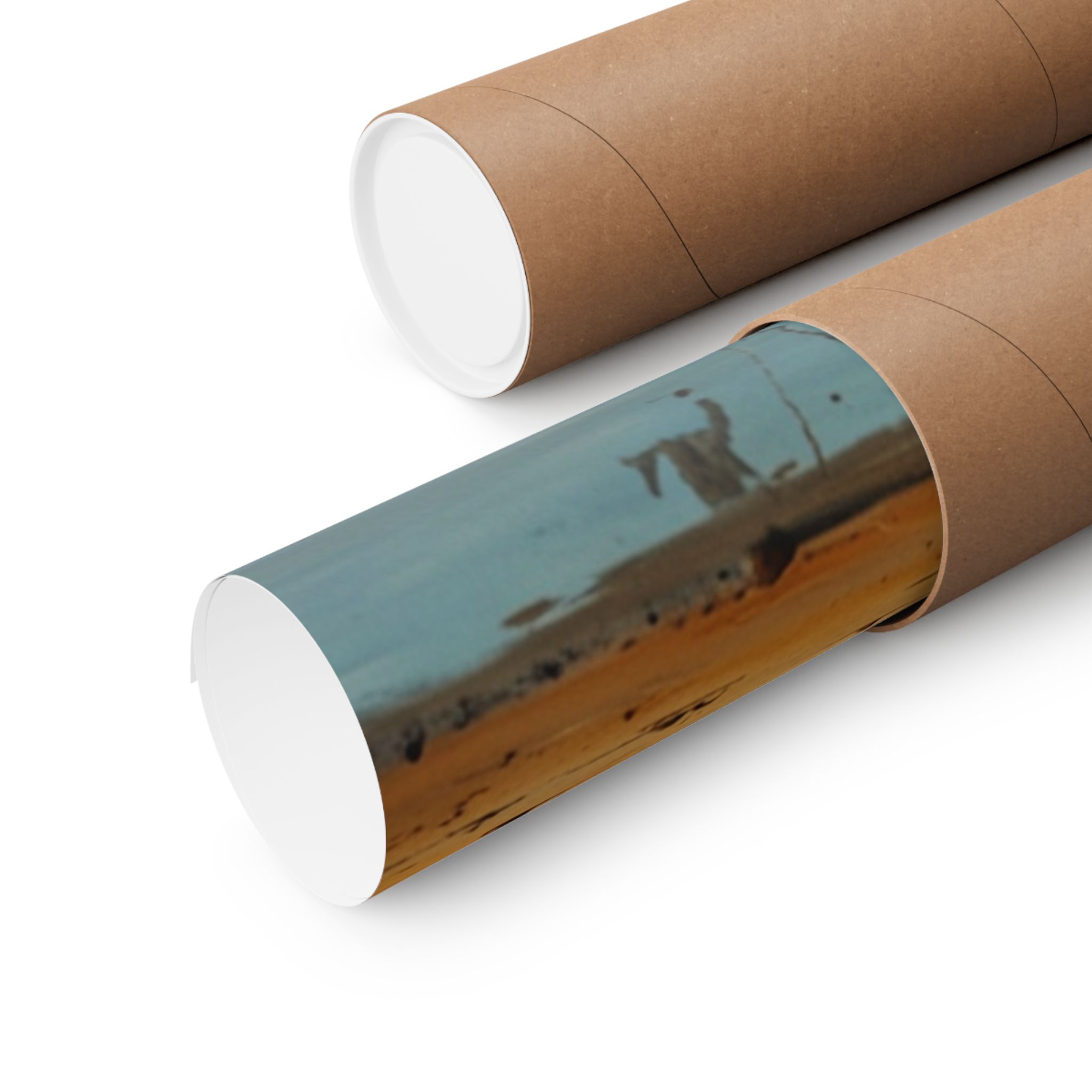 "Elephants on Earth Phones" - Matte Poster - in the Style of Salvador Dali - Image 11