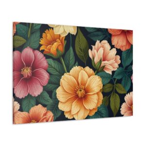 "Wall Flowers" Canvas Gallery Wraps - Floral Home Decor