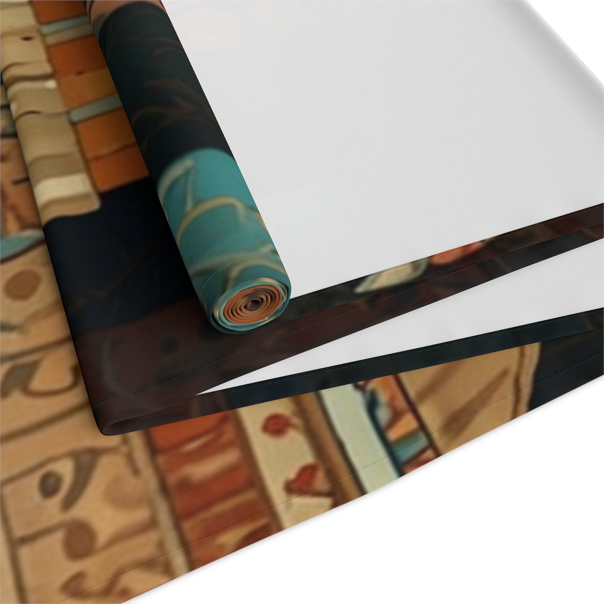 Ancient Buildings of the Orient Table Runner - Image 7