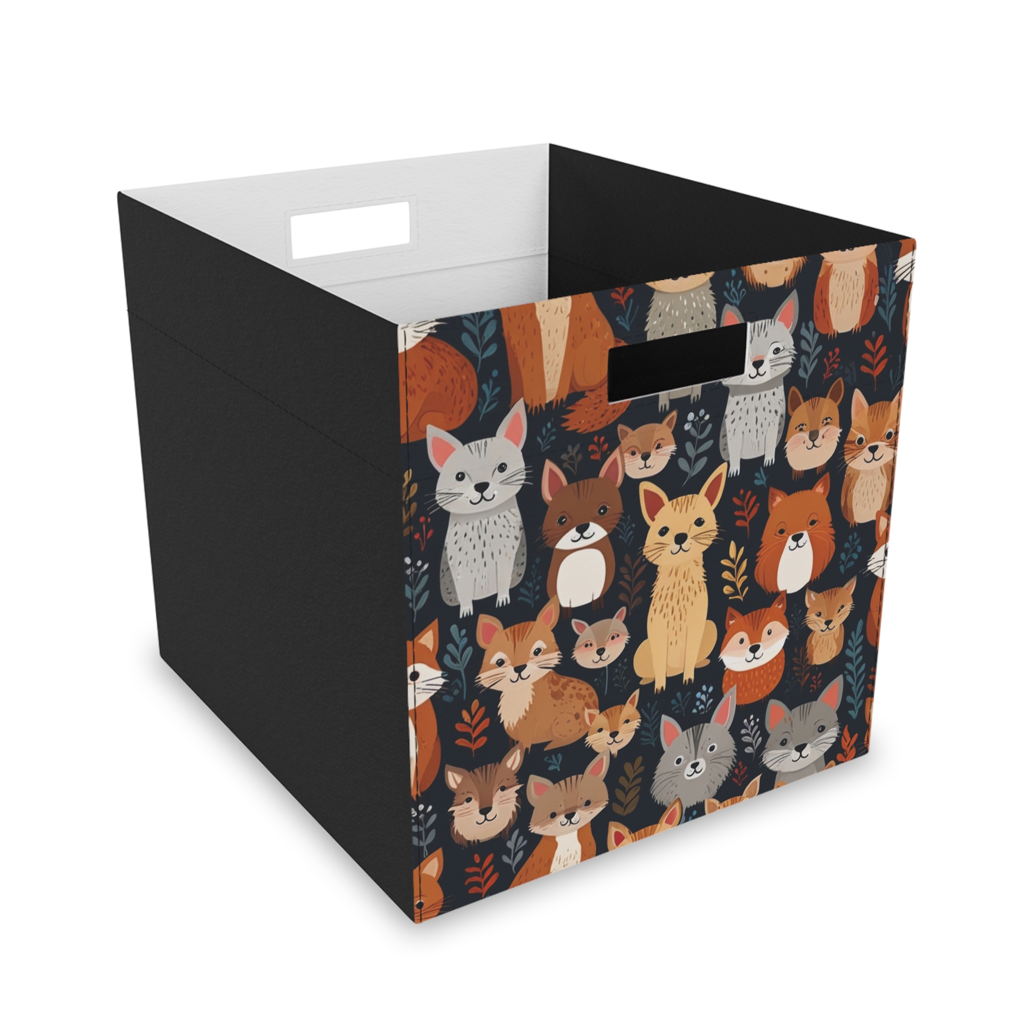 "Fury Friends 2" - Felt Storage Box for Organization, Office & Home Decluttering