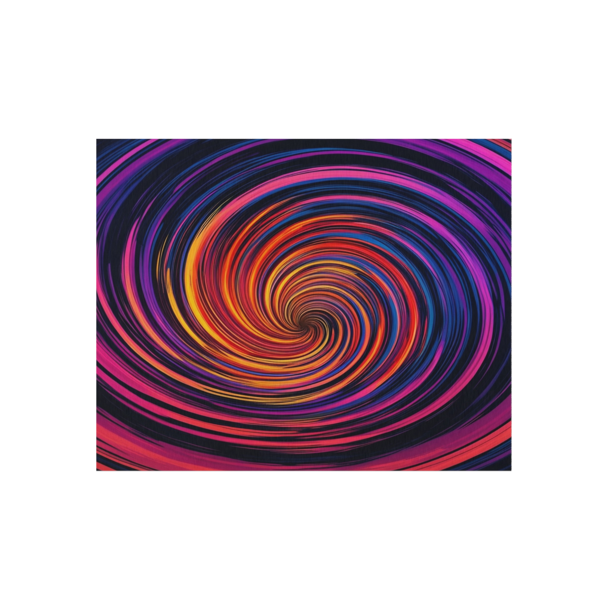 Outdoor Rug - "Vortex Accelerator" Design - Image 11