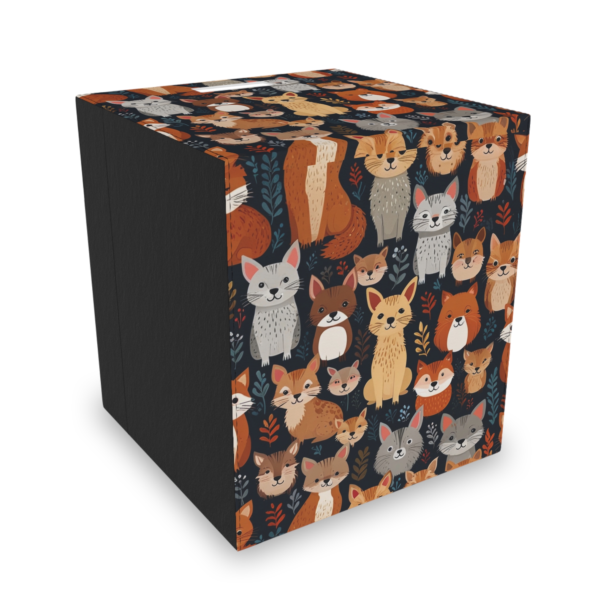 "Fury Friends 2" - Felt Storage Box for Organization, Office & Home Decluttering - Image 3