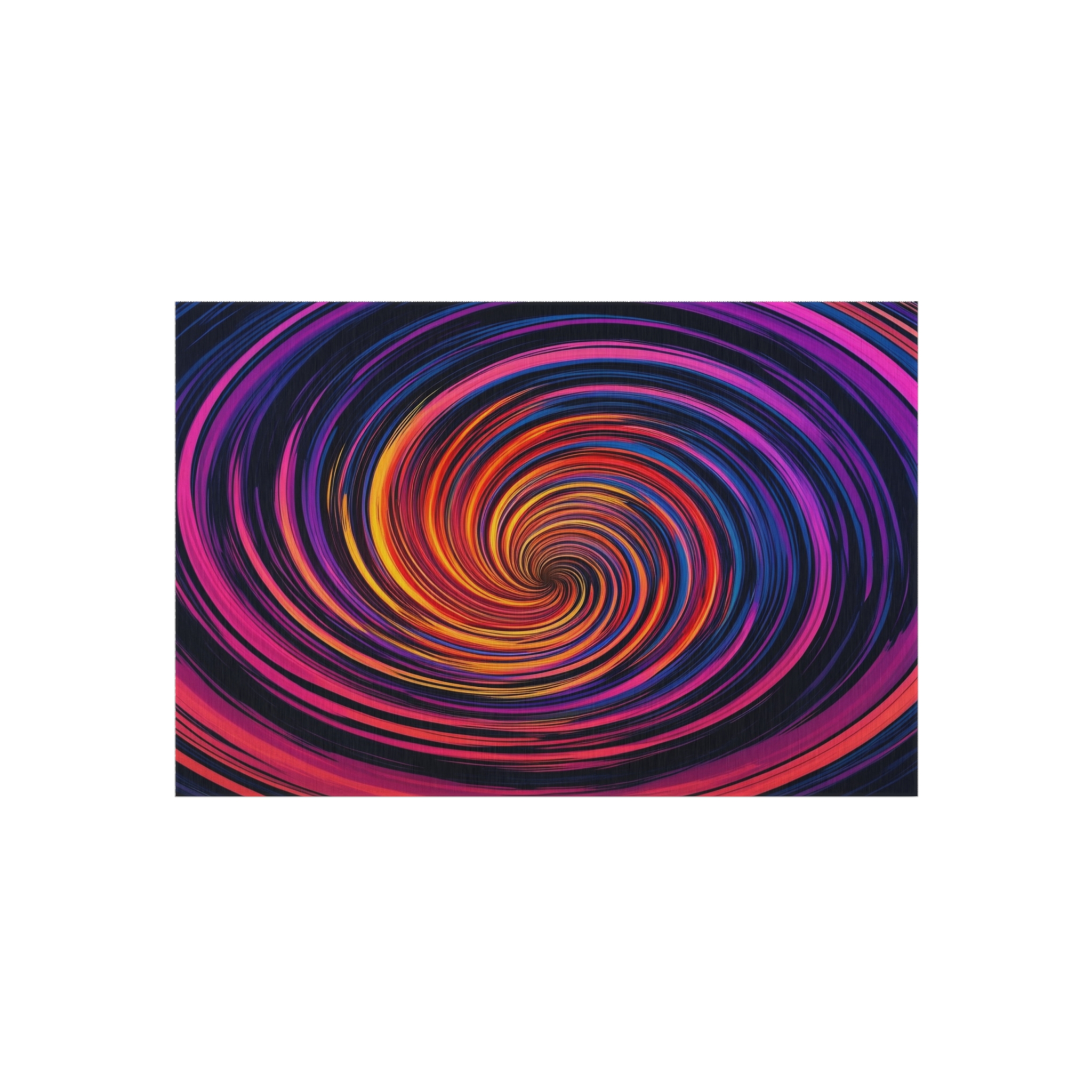 Outdoor Rug - "Vortex Accelerator" Design - Image 2