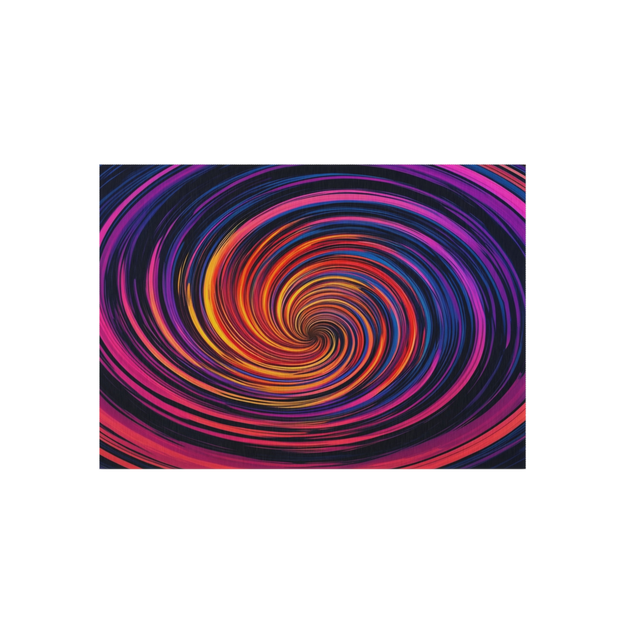 Outdoor Rug - "Vortex Accelerator" Design - Image 14