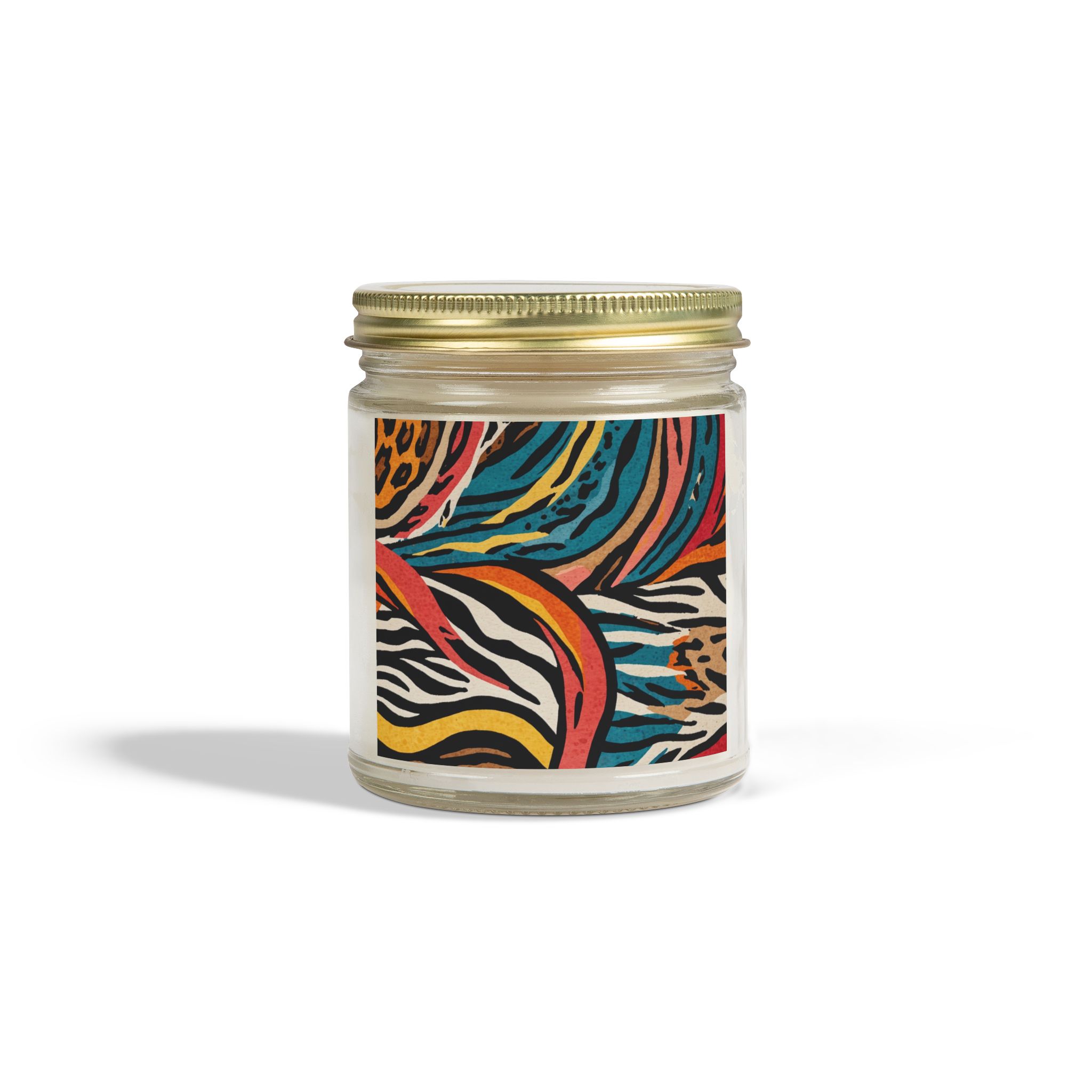 "Jungle Impression" - Scented Candles, Coconut Apricot Wax (4oz, 9oz) - Image 2