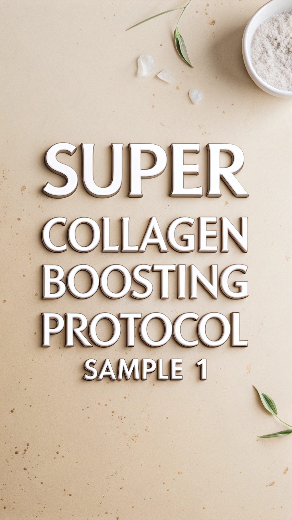Super Collagen Boosting Protocol Sample 1