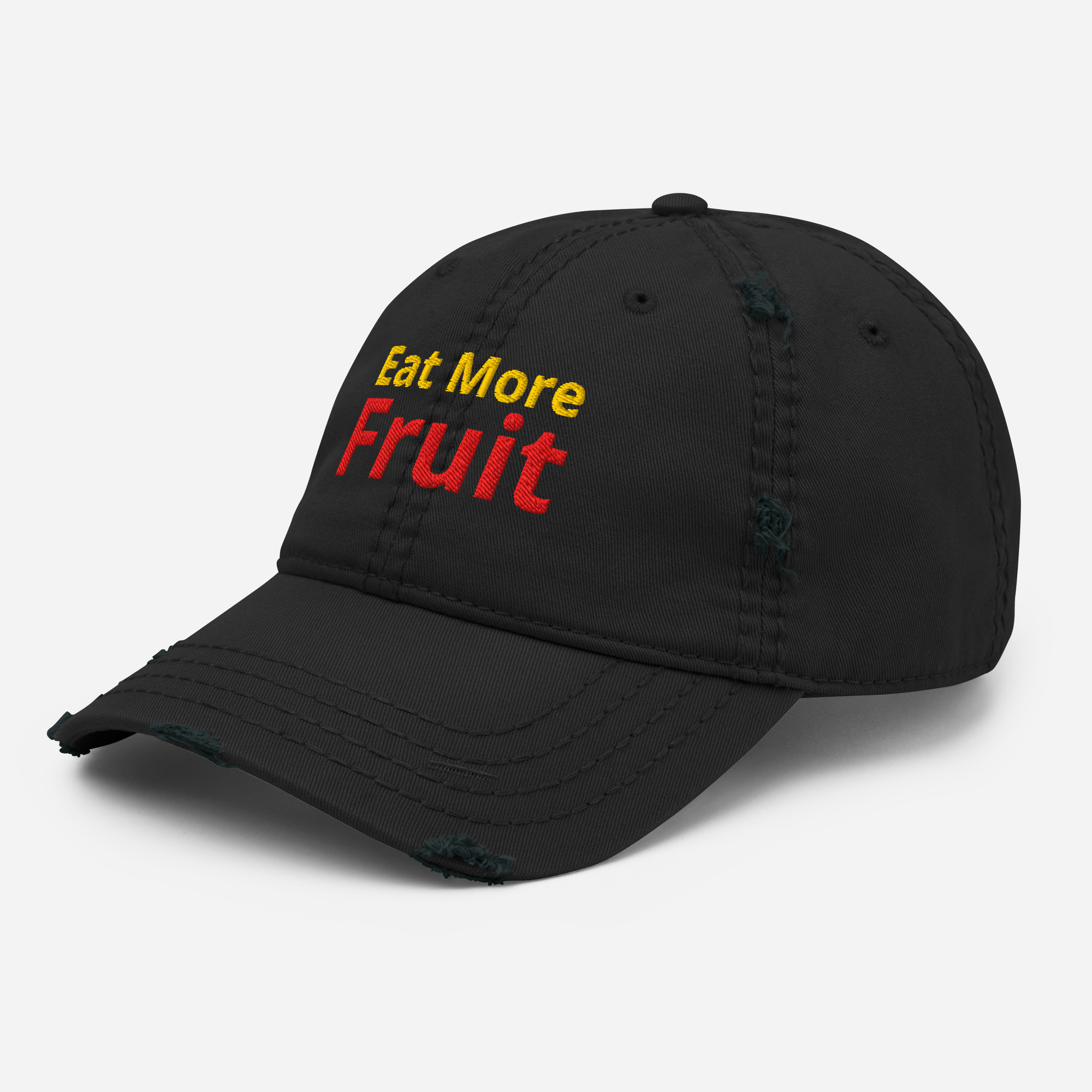 "Eat More Fruit" - Distressed Dad Hat - Image 3