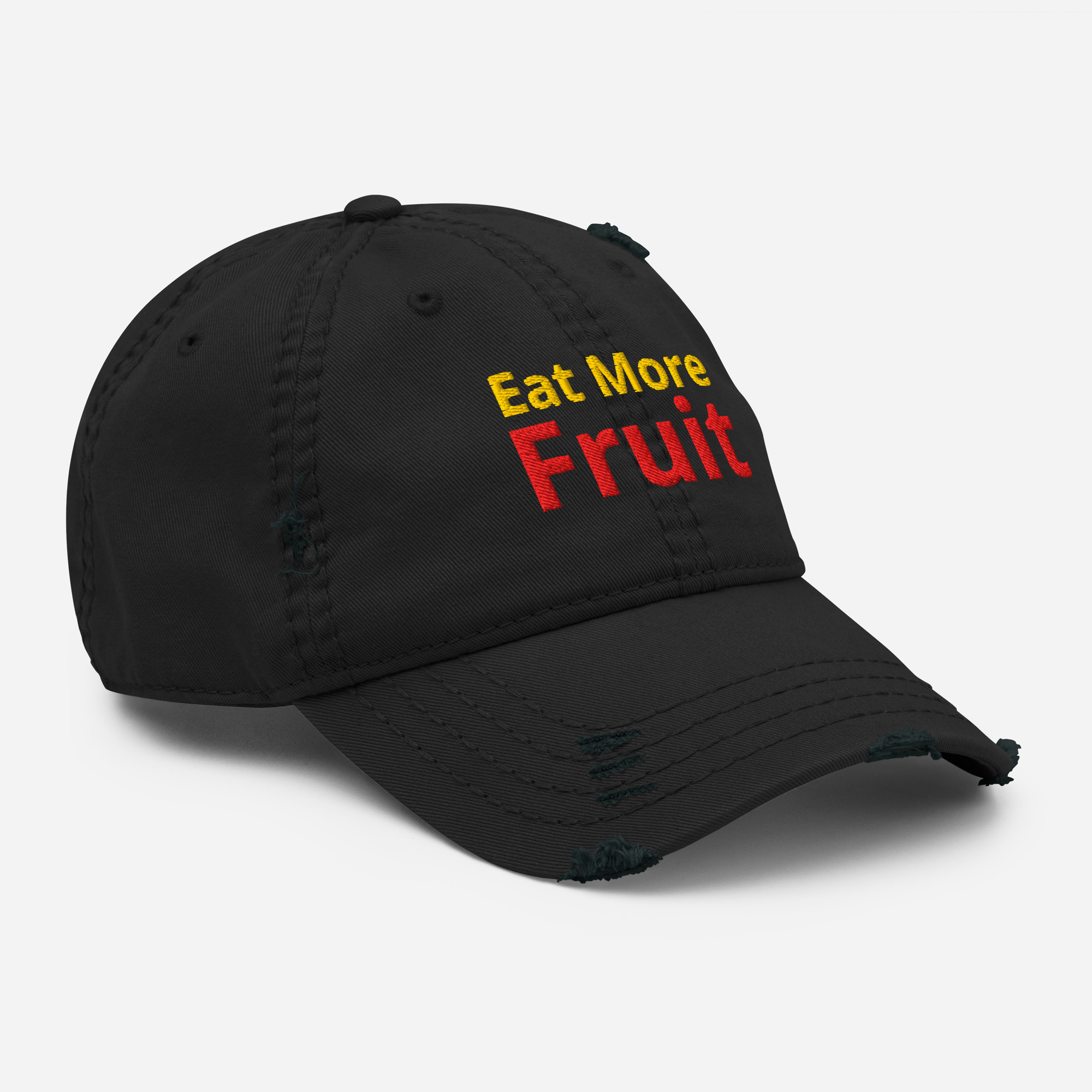 "Eat More Fruit" - Distressed Dad Hat - Image 5