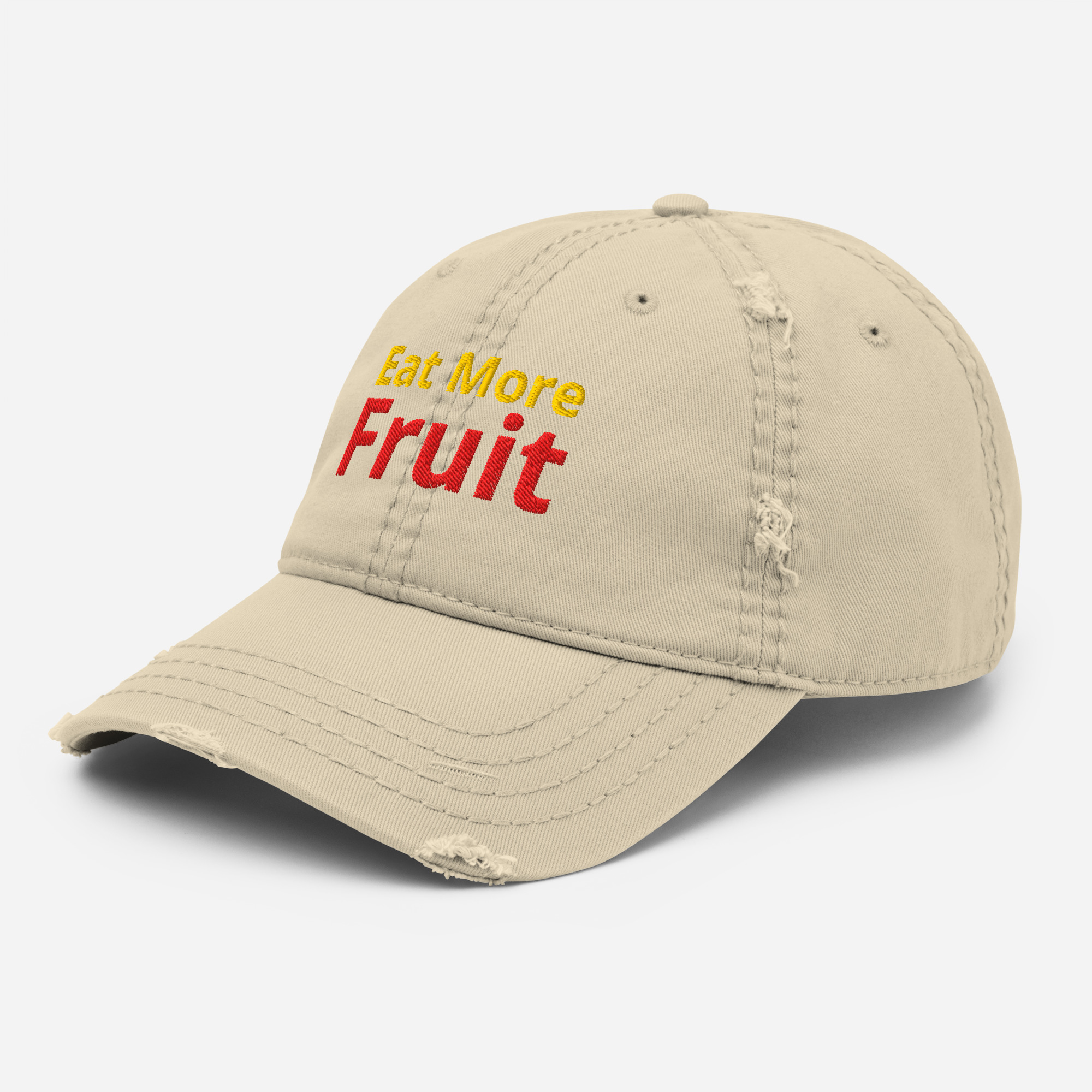 "Eat More Fruit" - Distressed Dad Hat - Image 21