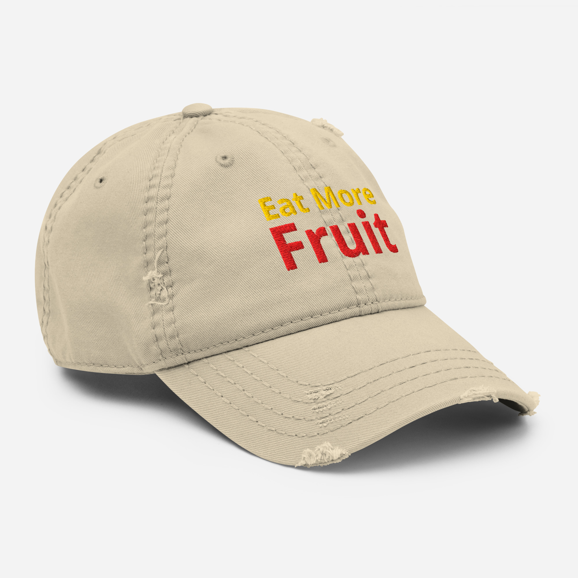 "Eat More Fruit" - Distressed Dad Hat - Image 23