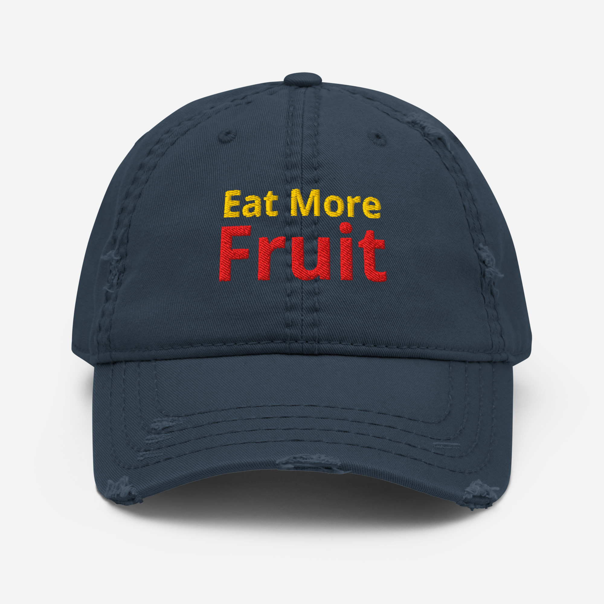 "Eat More Fruit" - Distressed Dad Hat - Image 8