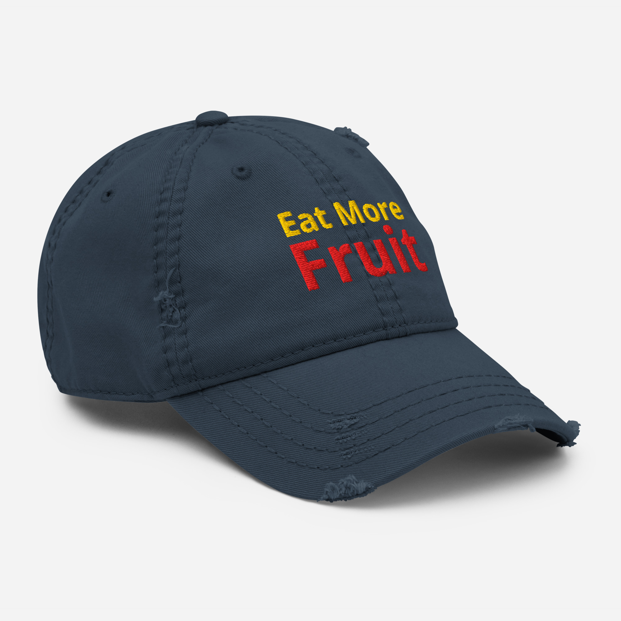 "Eat More Fruit" - Distressed Dad Hat - Image 11