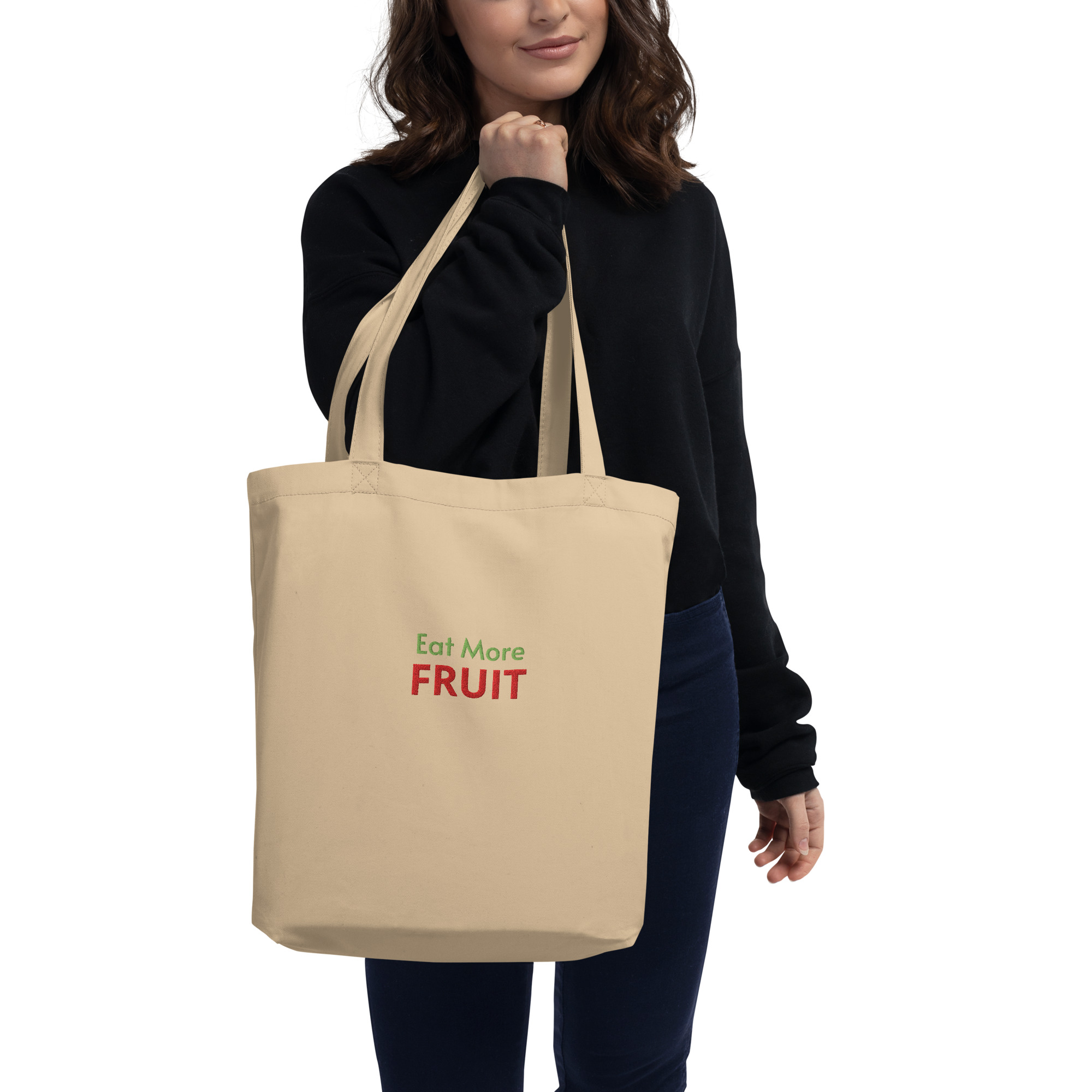"Eat More Fruit" - Eco Tote Bag - Image 2