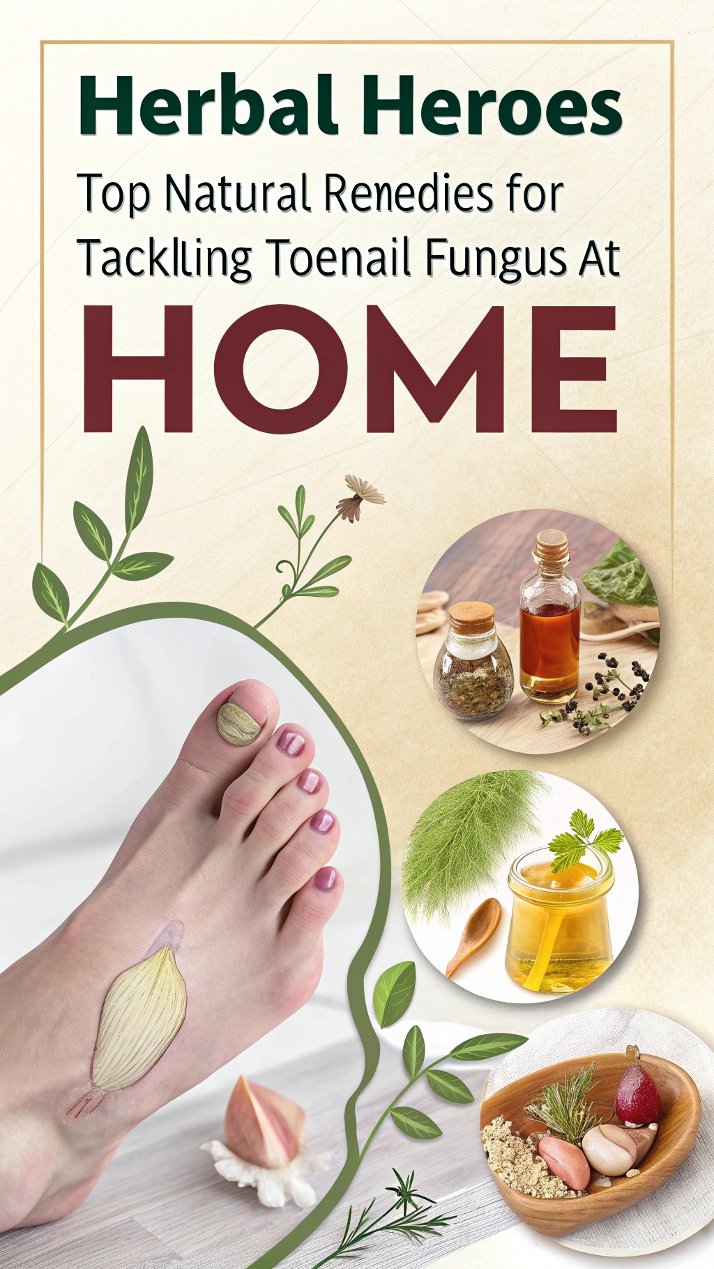 Herbal Heroes - Top Natural Remedies for Tackling Toenail Fungus at Home