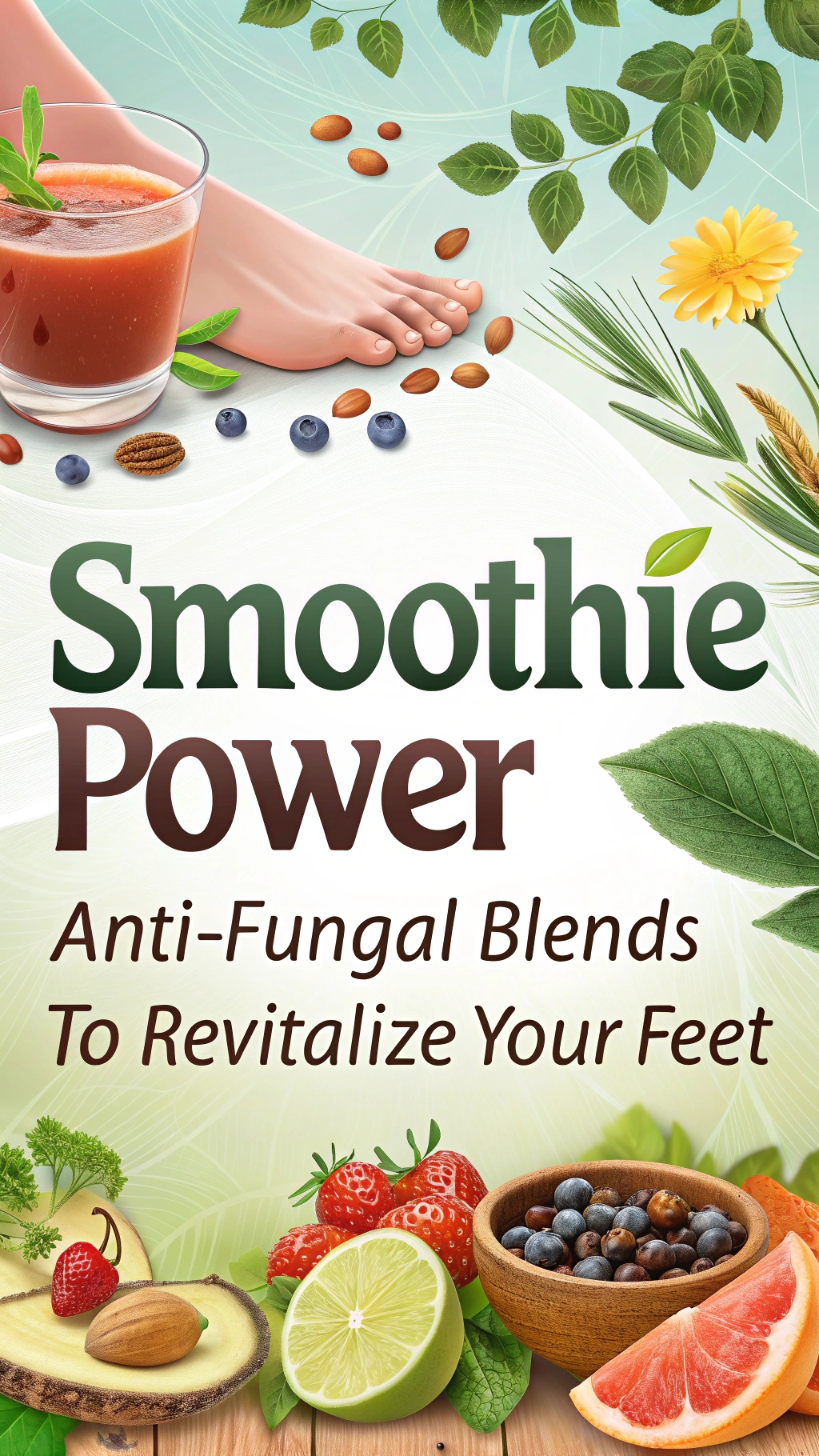 Smoothie Power - Anti-Fungal Blends to Revitalize Your Feet