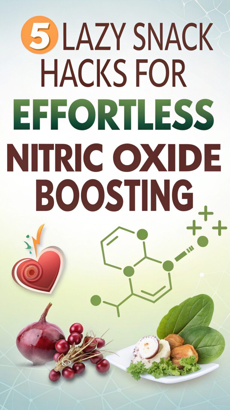 5 Lazy Snack Hacks for Effortless Nitric Oxide Boosting