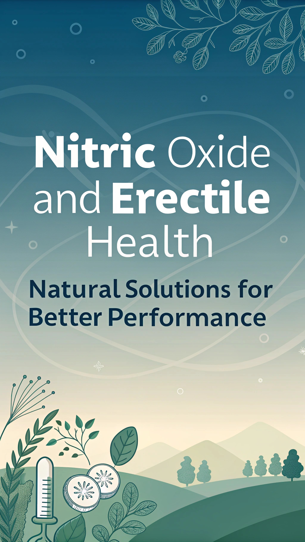 Nitric Oxide and Erectile Health - Natural Solutions for Better Performance