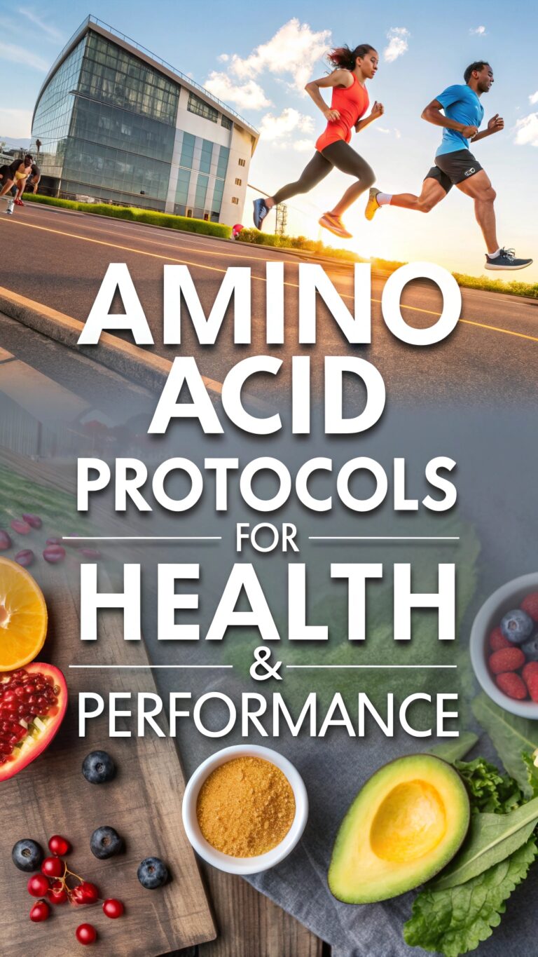 Amino Acid Protocols for Health & Performance