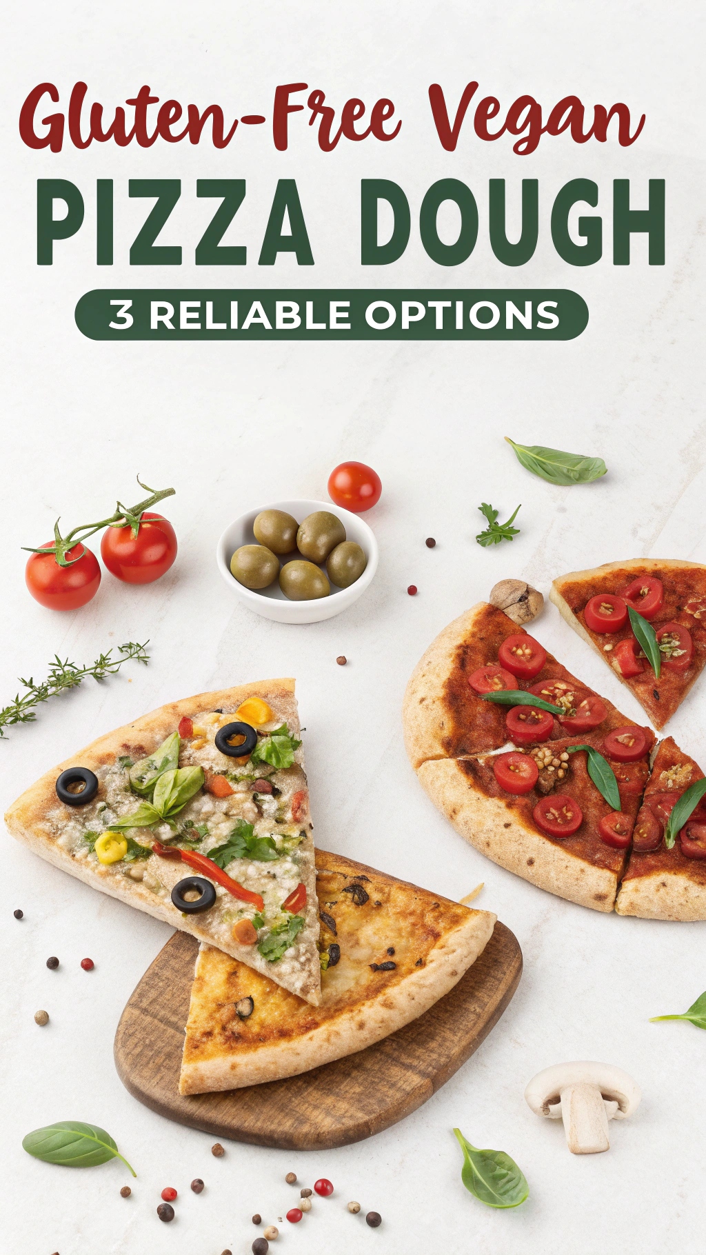 Gluten‑Free Vegan Pizza Dough – 3 Reliable Options