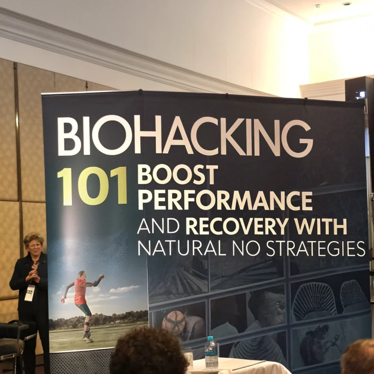 Biohacking 101: Boost Performance and Recovery with Natural NO Strategies