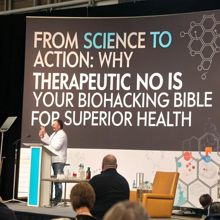 From Science to Action: Why Therapeutic NO is Your Biohacking Bible for Superior Health